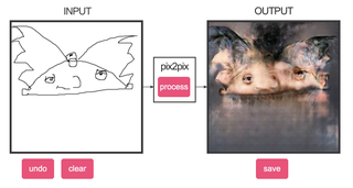 Illustration for article titled Now you can turn any zany line drawing into a terrifying flesh mask